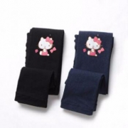 HELLO KITTY凯蒂 女童加绒打底裤2条装