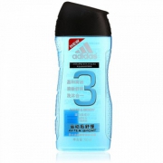 阿迪达斯 男士洗护二合一运动后舒缓香波沐浴露 250ml