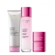 LOREAL欧莱雅 清润补水保湿套装