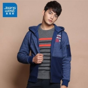 Jeanswest 真维斯 男士连帽卫衣