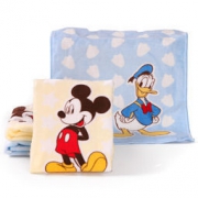 Disney 迪士尼 纯棉 婴儿毛巾 4条装 *2件