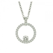 SWAROVSKI 施华洛世奇 5198686 环形贴钻项链 *3件