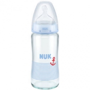 NUK 宽口径玻璃奶瓶 240ml *2件