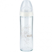 NUK 纤巧宽口系列玻璃奶瓶 240ml *3件