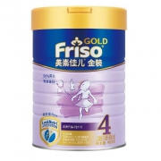 美素佳儿（Friso）    原装进口 金装4段儿童成长配方奶粉900g*2