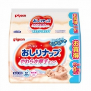 Pigeon贝亲 清爽湿巾 补充装湿纸巾 80片×6P