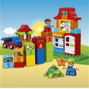 LEGO乐高Duplo系列儿童益智拼插积木 豪华乐趣盒10580