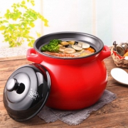 泥火匠 红红火火健康养生汤煲6000ml