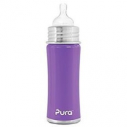 Pura Kiki PK11N2L 婴儿不锈钢奶瓶 300ml