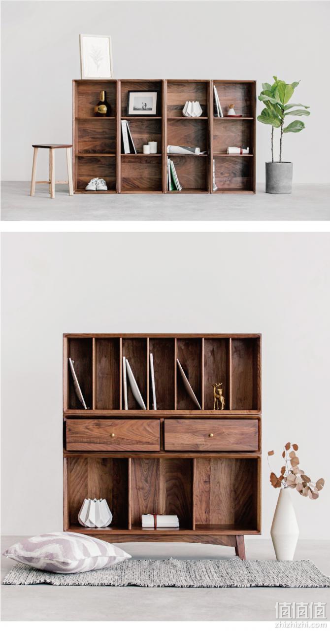 房是租的，生活是自己的！熹山工房实木组合书柜开箱