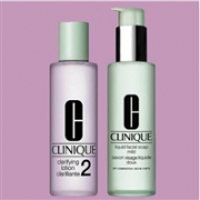 Clinique倩碧 两件套护肤套装	（洁肤水和 、液体洁面皂） 200ml