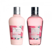 LOCCITANE 欧舒丹 芍药花圣诞节日套装 芍药沐浴啫喱250ml+芍药润肤身体乳250ml