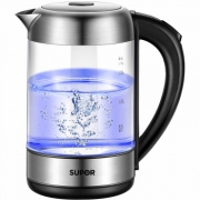 22点：苏泊尔 蓝光玻璃电水壶1.7L