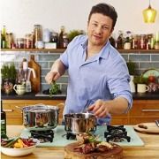 Tefal 特福  Jamie Oliver名厨系列 24cm红点炒锅