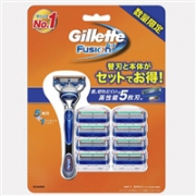 Gillette 吉列 Fusion5 手动剃须刀（含1刀架9刀头）