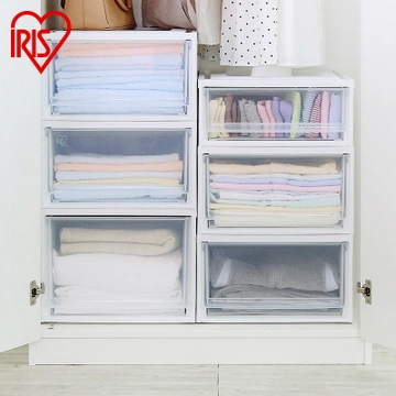 爱丽思（IRIS）   BC-500 塑料抽屉式收纳箱 2个装