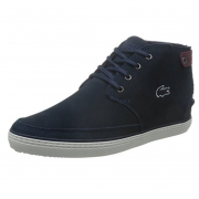 法国鳄鱼（Lacoste）  Clavel W 女士绒面真皮高帮休闲鞋