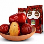 熊猫果缘 新疆特产一级六星和田骏枣500g*4