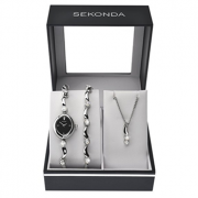 Sekonda 女款时装石英手链套表
