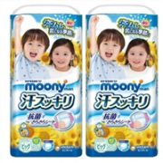 moony 尤妮佳 婴儿裤型纸尿裤 (12~17kg) big码 36枚 *2包