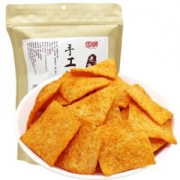 雪晴 老襄阳手工锅巴 爆辣味休闲零食辣片特产小吃大包400g *5件