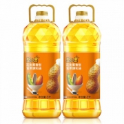 坚小果 花生果香型食用调和油3L*2瓶