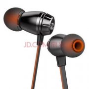 JBL T380A 双动圈 入耳式耳机 经典黑