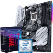 ASUS 华硕 PRIME Z370-A 主板+英特尔 i7 8700K 酷睿六核 盒装 CPU处理器套装