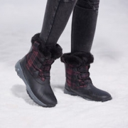 SKECHERS 斯凯奇 轻便防泼水户外靴子