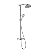 Hansgrohe 汉斯格雅 26778007 双飞雨180 恒温淋浴套装