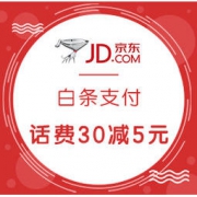 促销活动：京东 白条闪付 话费充值