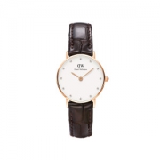Daniel Wellington 简约皮带镶钻小表盘女表 0902DW