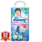 Moony 尤妮佳 婴儿裤型纸尿裤 男款 XXL 26片
