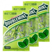 DOUBLEMINT 绿箭 口香糖 100片 300g*3袋装