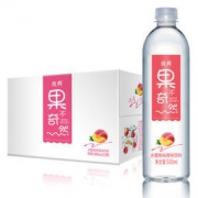 优典 果不其然 水蜜桃味果味饮料 500ml*15瓶