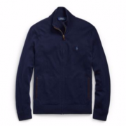 Ralph Lauren 美利奴羊毛全拉链毛衣