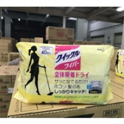花王拖把静电除尘纸 清洁抹布 吸灰替换装干纸巾40枚