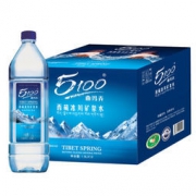 纯净天然！5100 西藏冰川矿泉水1.5L*12瓶