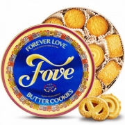 FOVE 进口曲奇饼干蓝罐礼盒装454g