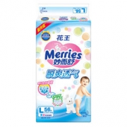 Merries 花王 妙而舒 瞬爽透气 婴儿纸尿裤 大号 L码 56片*3件