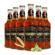 英国进口啤酒 Tennent 替牌 威士忌橡木啤酒 组合装330ml*6瓶 *2件