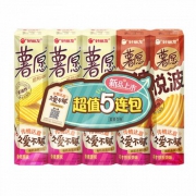 Orion好丽友 薯片薯愿五连包482g*2套