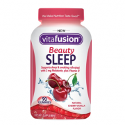 Vitafusion 美容助眠软糖 90粒  樱桃香草味