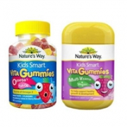 Nature's Way 儿童成长超值套装（ Omega-3鱼油软糖 60粒+复合维生素软糖 60粒）