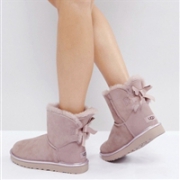 UGG MINI BAILEY BOW II VELVET RIBBON 蝴蝶结款女款雪地靴