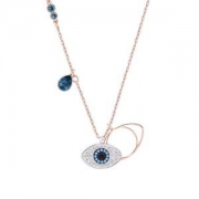 SWAROVSKI 施华洛世奇 Duo Evil Eye 恶魔之眼 5172560 项链 3件 *3件