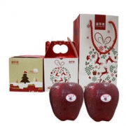 潘苹果 圣诞苹果精品礼盒 2个装 约90mm