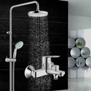 GROHE 高仪 126216 新天瀑淋浴系统 + 浴缸龙头套装