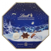 圣诞礼物： Lindt 瑞士莲 经典夹心巧克力 混合口味 礼盒装 200g