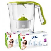 LAICA 莱卡 J432H-BM 2.3L滤水壶（1壶7芯）+凑单品